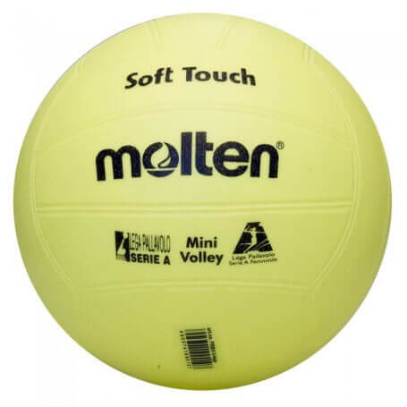 PALLONE MINIVOLLEY IN GOMMA - SOFT TOUCH